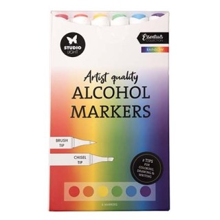 (SL-CO-MARK34)Studio Light Alcohol Markers Rainbow Essentials nr. 34