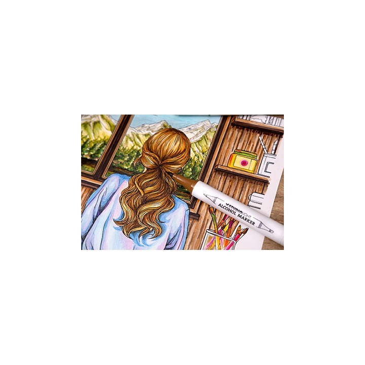 (SL-CO-MARK36)Studio Light Alcohol Markers Pastels Essentials nr. 36