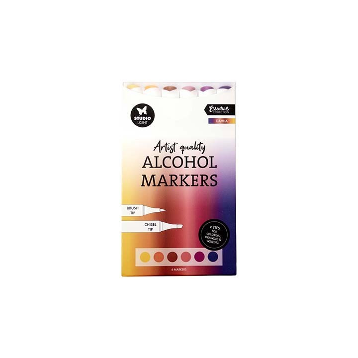 (SL-CO-MARK39)Studio Light Alcohol Markers Dahlia Essentials nr. 39
