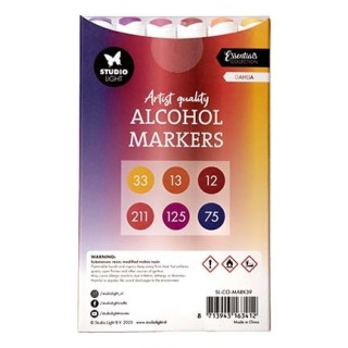 (SL-CO-MARK39)Studio Light Alcohol Markers Dahlia Essentials nr. 39