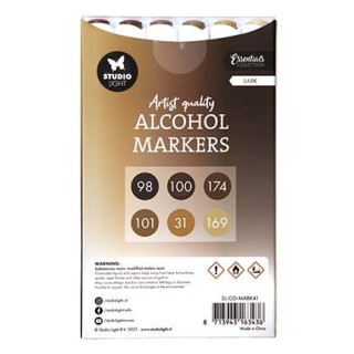 (SL-CO-MARK41)Studio Light Alcohol Markers Bark Essentials nr. 41