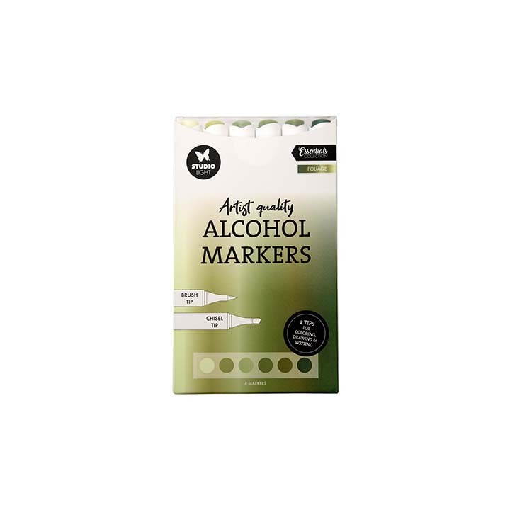 (SL-CO-MARK43)Studio Light Alcohol Markers Foliage Essentials nr. 43