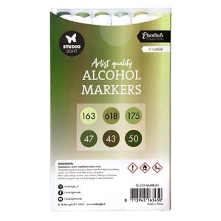 (SL-CO-MARK43)Studio Light Alcohol Markers Foliage Essentials nr. 43