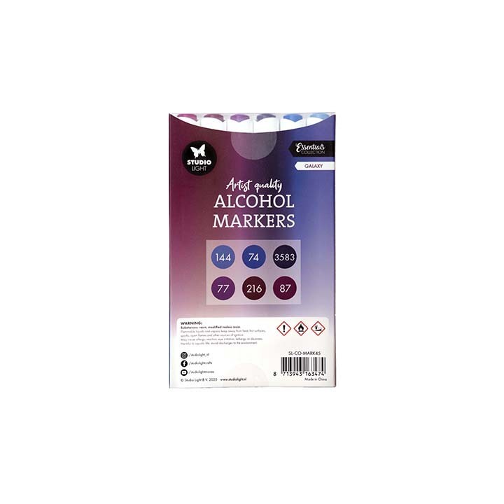 (SL-CO-MARK45)Studio Light  Alcohol Markers Galaxy Essentials nr. 45