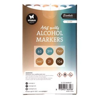 (SL-CO-MARK47)Studio Light   Alcohol Markers Desert Essentials nr. 47