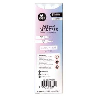 (SL-CO-MARK48)Studio Light Alcohol Markers Colorless Blenders Essentials nr. 48