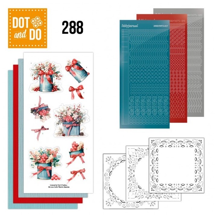 (DODO288)Dot and Do 288 - Berries Beauties - Frosted Flowers