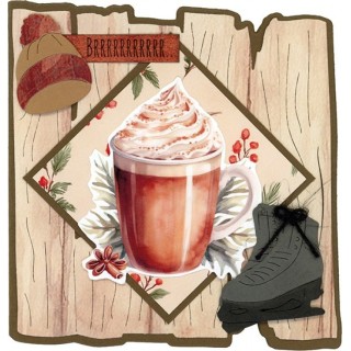 (BBD10071)Dies - Berries Beauties - Cosy WInter - Winter Wood