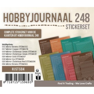 (HJSTS04)Stickerset Hobbyjournaal 248