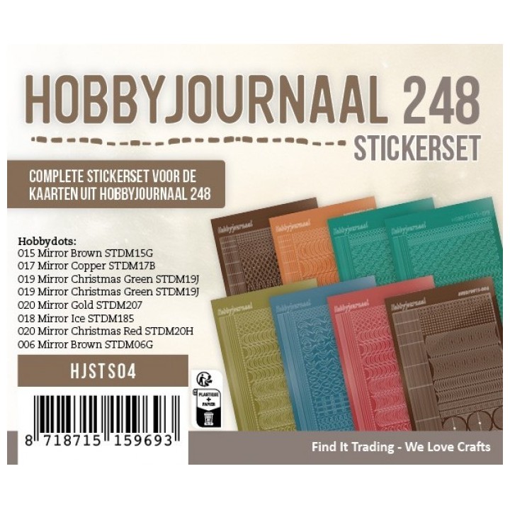 (HJSTS04)Stickerset Hobbyjournaal 248