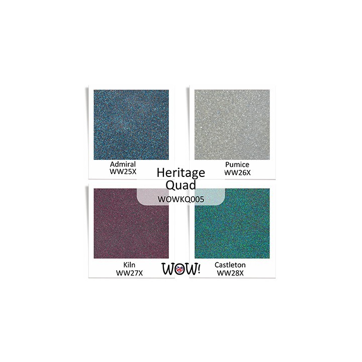 (WOWKQ005)WOW Embossing Powder QUAD Heritage *Seth Apter*