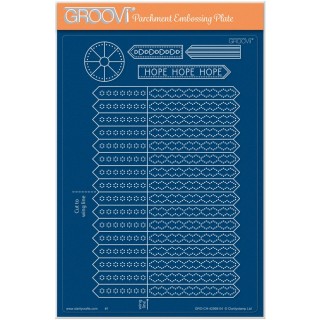 (GRO-CH-42568-04)Groovi Plate A5 Template Hope Angel
