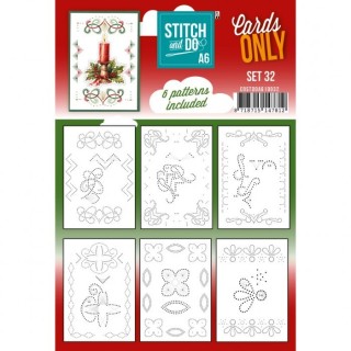 (COSTDOA610032)Stitch and Do - Cards Only A6 - Set 32
