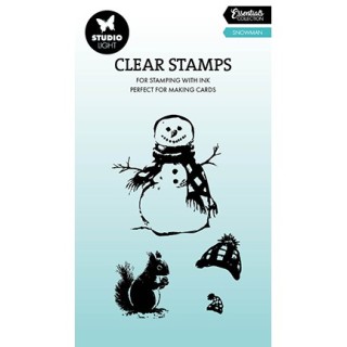 (SL-ES-STAMP903)Studio light Stamp Snowman Essentials nr. 903