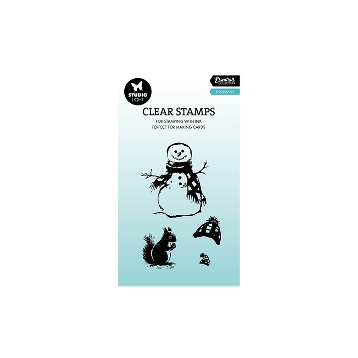 (SL-ES-STAMP903)Studio light Stamp Snowman Essentials nr. 903