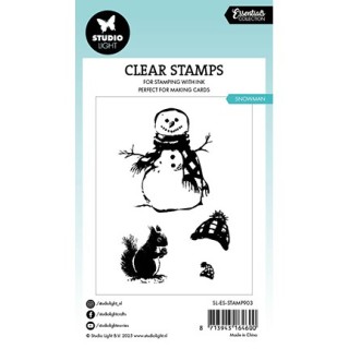 (SL-ES-STAMP903)Studio light Stamp Snowman Essentials nr. 903