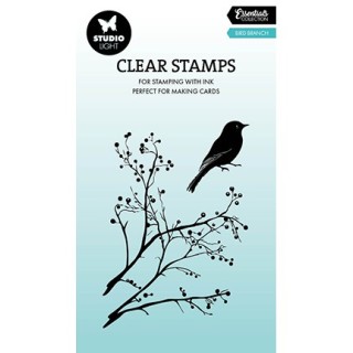 (SL-ES-STAMP905)Studio light Stamp Bird branch Essentials nr. 905