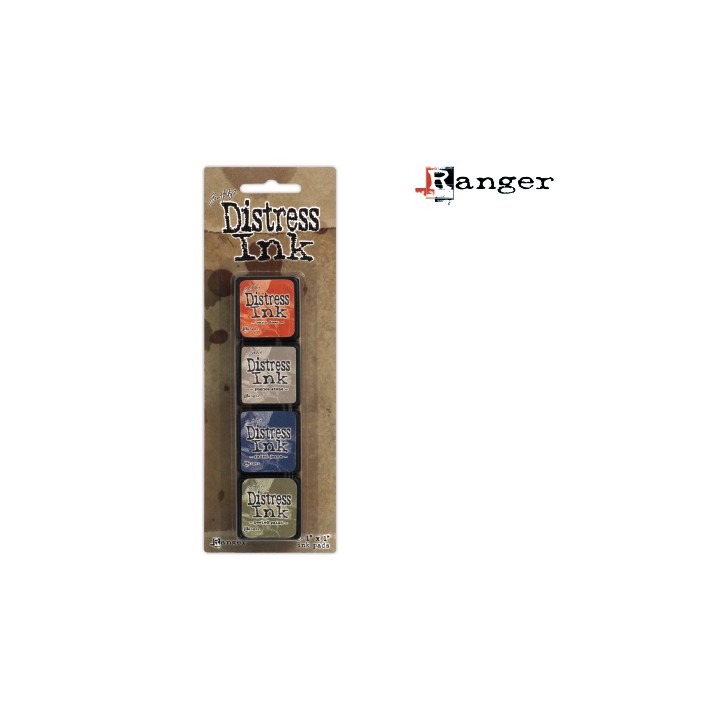 (TDPK40354)Tim Holtz distress mini ink kit 5