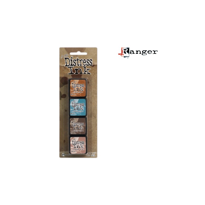 (TDPK40361)Tim Holtz distress mini ink kit 6