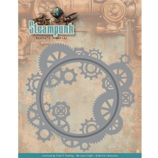 (BBD10074)Dies - Berries Beauties - Steampunk - Steampunk Gears Frame