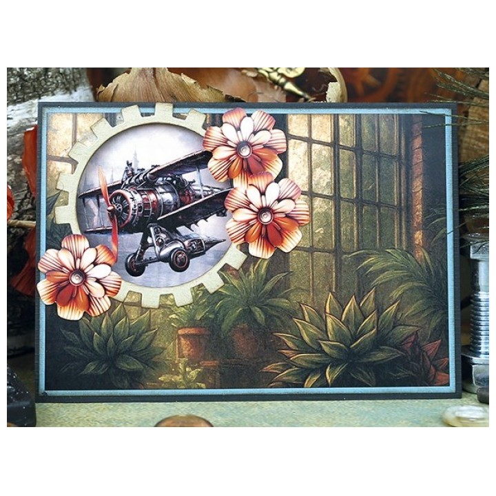 (BBD10075)Dies - Berries Beauties - Steampunk - Steampunk Globe