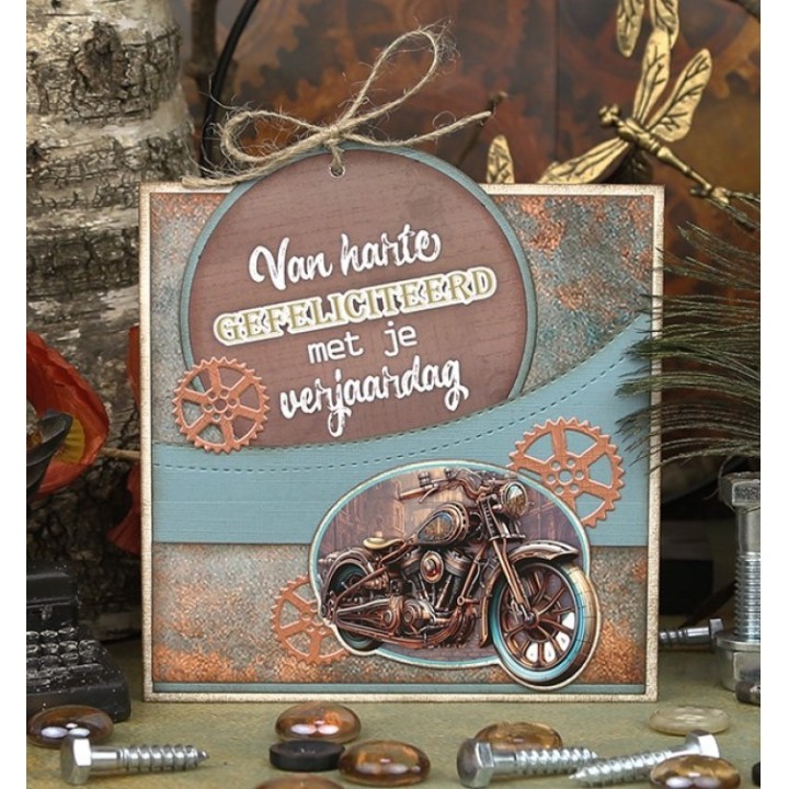 (BBD10076)Dies - Berries Beauties - Steampunk - Steampunk Gears