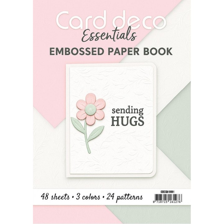 (CDEECB10001)Card Deco Essentials - Embossed Paper Book