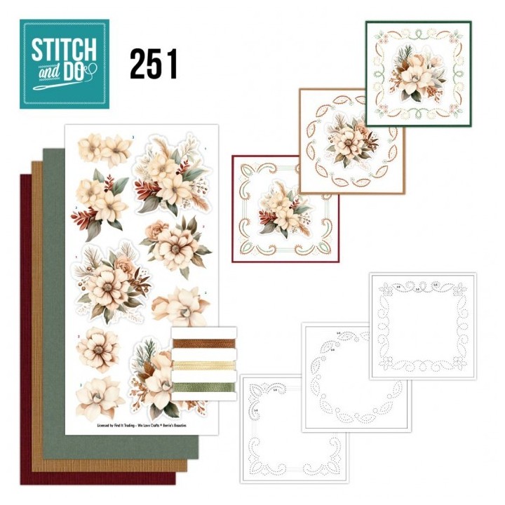 (STDO251)Stitch and Do 251 - Berries Beauties - Cosy Winter