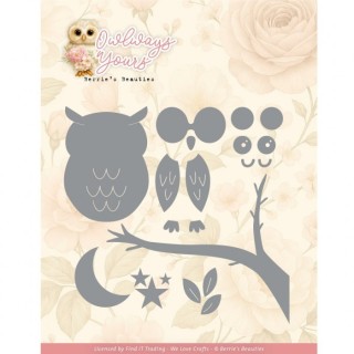 (BBD10078)Dies - Berries Beauties - Owlways Yours - Owl