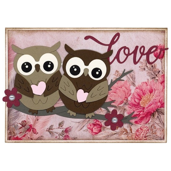 (BBD10078)Dies - Berries Beauties - Owlways Yours - Owl