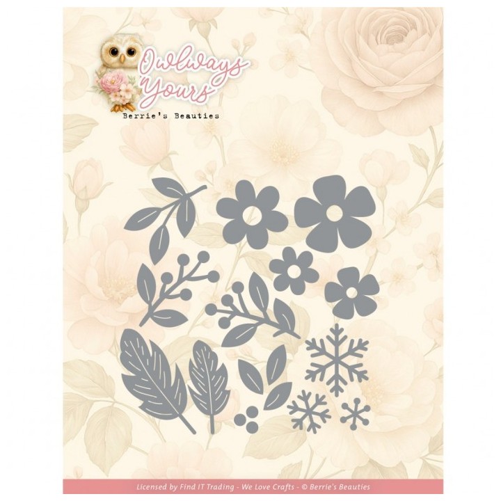 (BBD10079)Dies - Berries Beauties - Owlways Yours - Owl Accessories