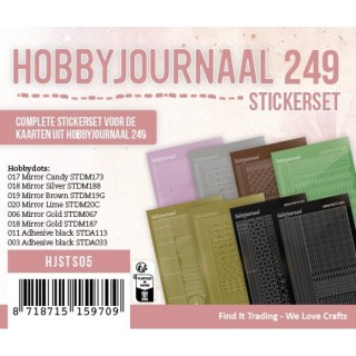 (HJSTS05)Stickerset Hobbyjournaal 249
