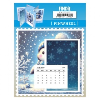 (PWSET002)Findit - Pinwheel - Winter Penguins