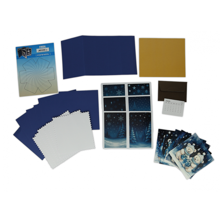 (PWSET003)Findit - Pinwheel - Polar Bears