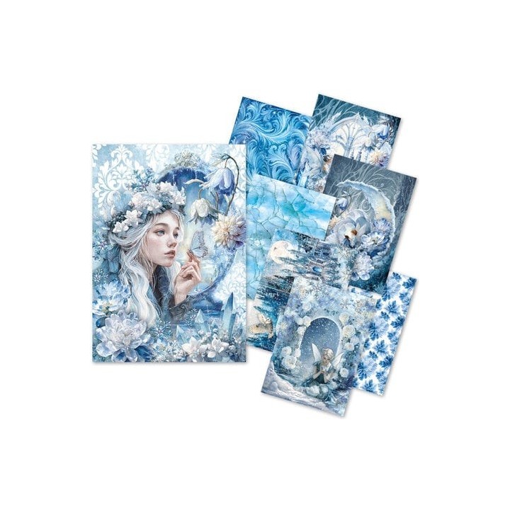 (CBRS025)CIAO BELLA Frozen Land A5 Rice Paper Mixed (8pcs)