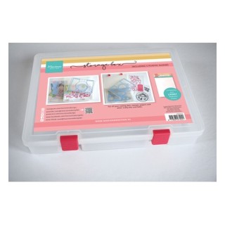 (LR0072)Marianne Design Storage box, 5 plastic sleeves included