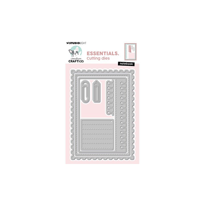 (CCL-ES-CD1067)Studio Light Cutting Die Notebook Essentials nr. 1067