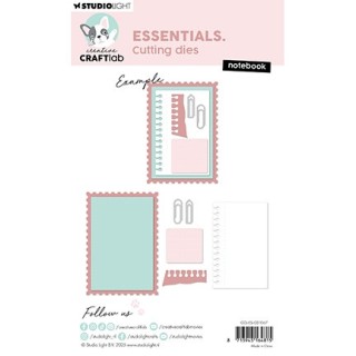 (CCL-ES-CD1067)Studio Light Cutting Die Notebook Essentials nr. 1067