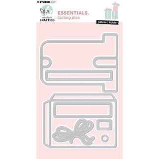 (CCL-ES-CD1068)Studio Light Cutting Die Giftcard holder Essentials nr. 1068