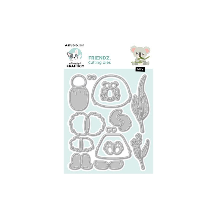(CCL-FR-CD1070)Studio Light Cutting Die Ozzy Friendz nr. 1070