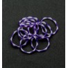 (6200/0866)Band It 600 rubberbands SNOW-White/Purple