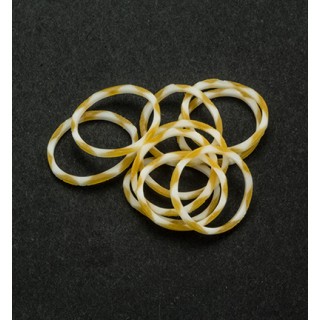 (6200/0867)Band It 600 elastiekjes SNOW-White/Yellow