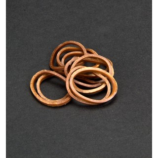 (6200/0871)Band-it - sachet élastiques 600 pièces Pastel Brown