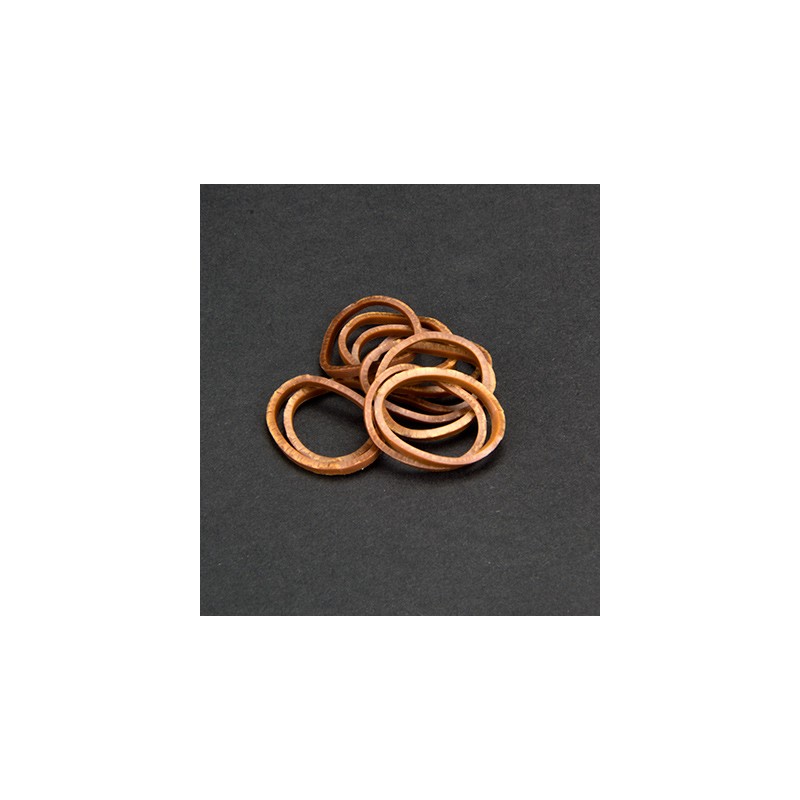 (6200/0871)Band-it - sachet élastiques 600 pièces Pastel Brown