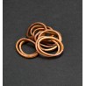 (6200/0871)Band-it - sachet élastiques 600 pièces Pastel Brown