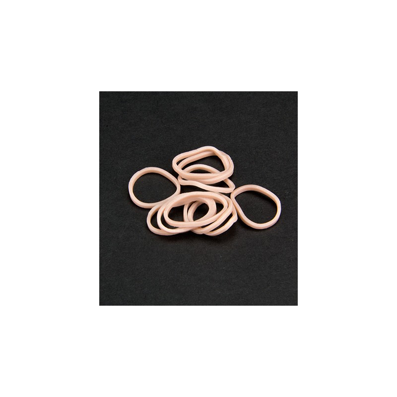 (6200/0872)Band-it - sachet élastiques 600 pièces Pastel Beige