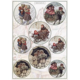 (WOC10032)Cutting Sheet - WOC - nr 32 - Nostalgic Winter Moments