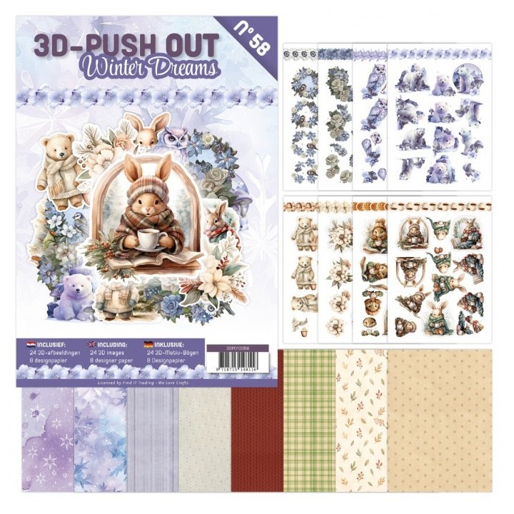 (3DPO10058)3D Push-Out Book 58