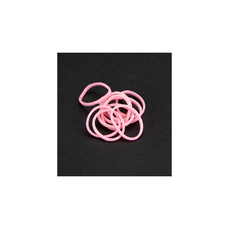 (6200/0873)Band It 600 rubberbands Pastel Coral