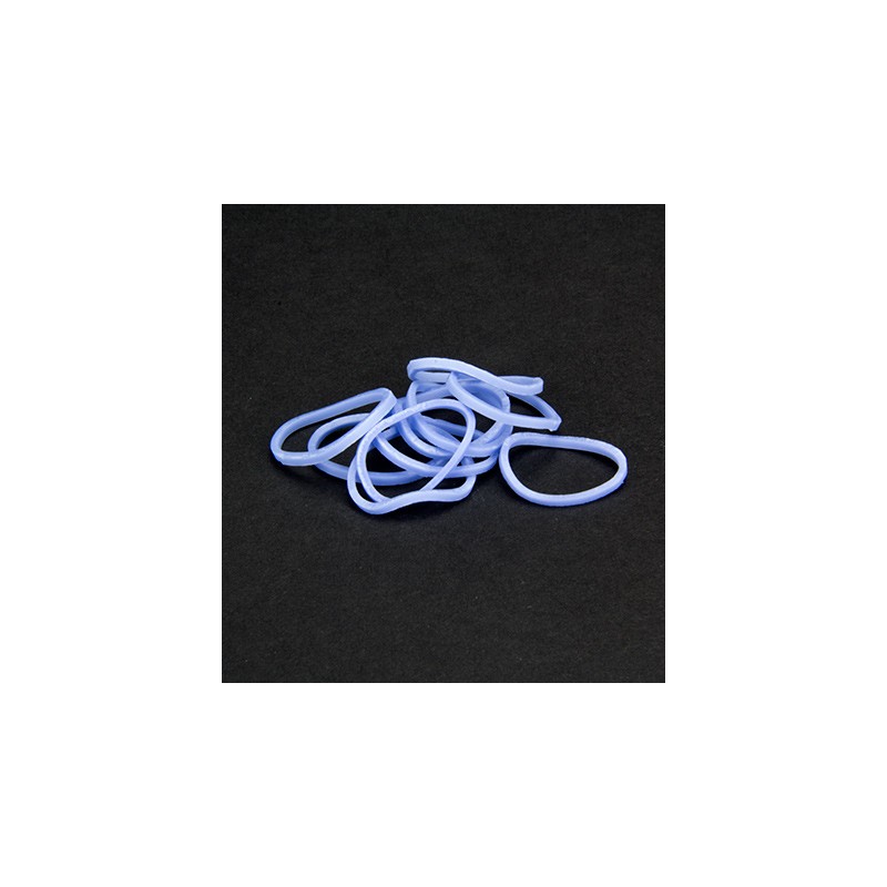 (6200/0874)Band-it - sachet élastiques 600 pièces Pastel Lavende